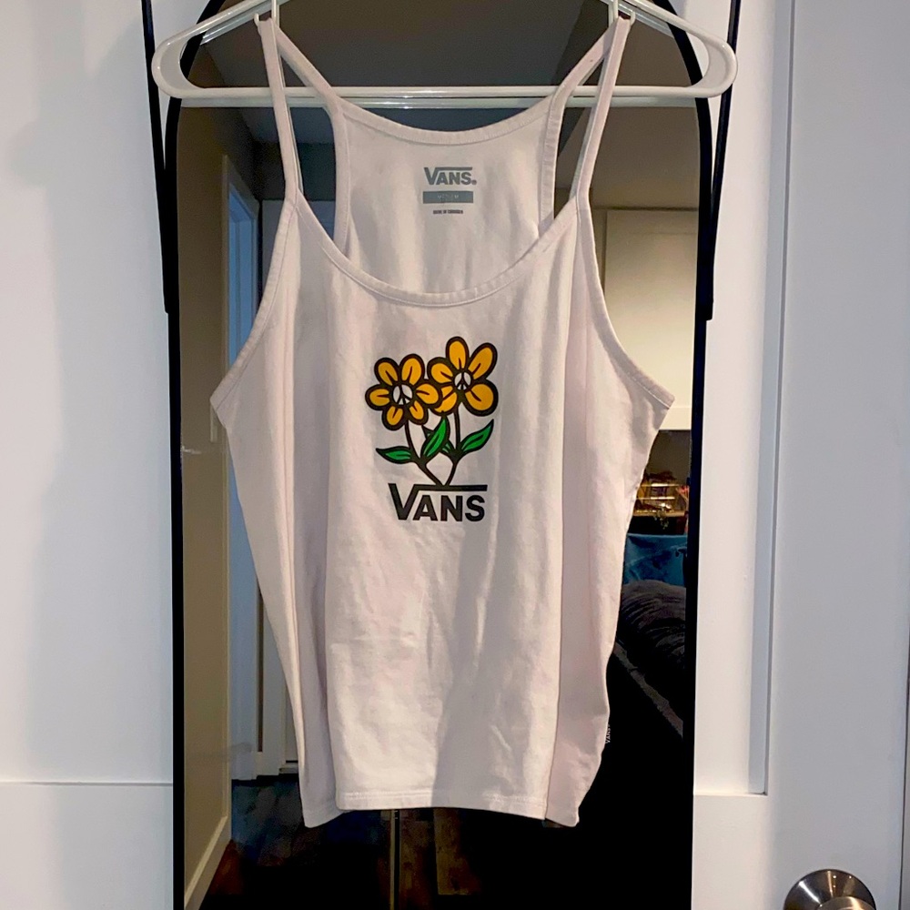 Vans- Flower Graphic Camisole/Tank Top
